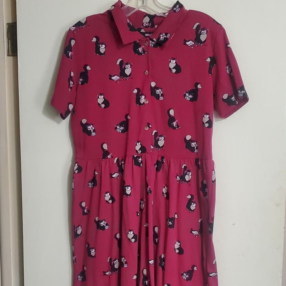 Adorable NWOT Cakeworthy Disney Pepe Le Pew Dress